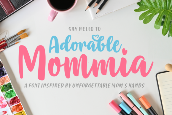 Adorable Mommia Font for Crafters