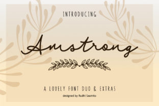 Amstrong Duo: A Modern Handwritten Font for Crafters