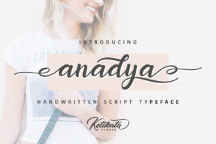 Anadya: A Script Font That Elevates Brand Identity