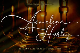 Asmelina Harley Font for Branding