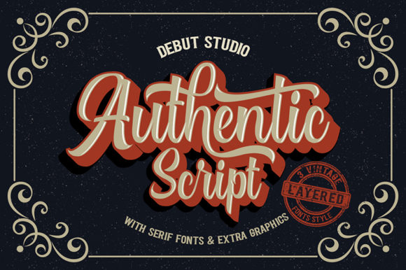 Authentic Duo: A Versatile Typeface for Branding