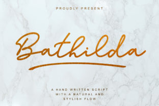 Bathilda: A Script Font for Modern Web Design