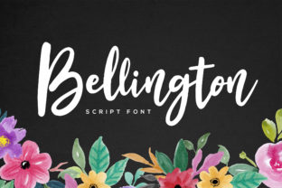 Bellington Font: A Romantic Script for Branding