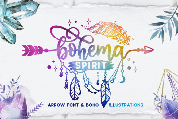 Bohema Spirit Font Review for Web Design