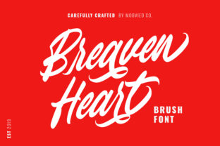 Bravenheart: A Bold Handwritten Font for Web Design