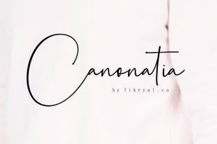 Canonatia: The Handwritten Font That Elevates Campaigns