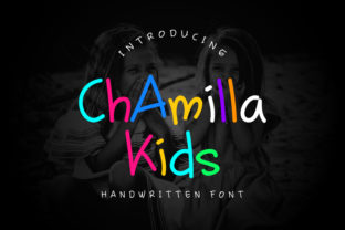 Chamilla Kids: A Playful Typeface for Editorial Design