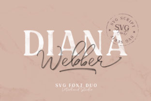 Diana Webber Family: A Bold Display Typeface