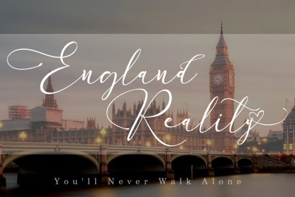 England Reality: A Typeface That Elevates Brand Style
