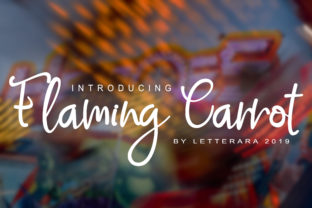 Flaming Carrot: A Handwritten Font for Modern Web Design