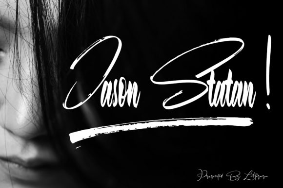 Jason Statan Font: Bold Handwritten Style