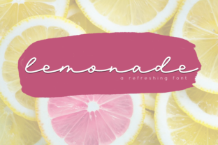 Lemonade Font: A Sweet Typeface for Makers