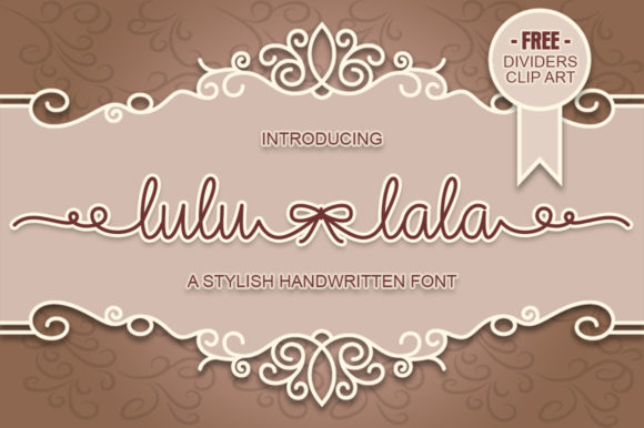 Lulu-Lala: A Handwritten Font for Branding