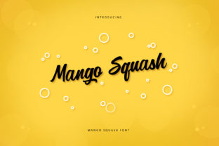 Mango Squash: A Fresh Handwritten Font for Modern Editorial Design