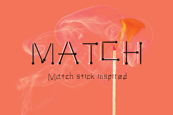 Match Typeface: A Bold Script for Modern Brand Identity