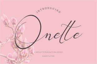 Onette: A Handwritten Font for Bold Campaigns