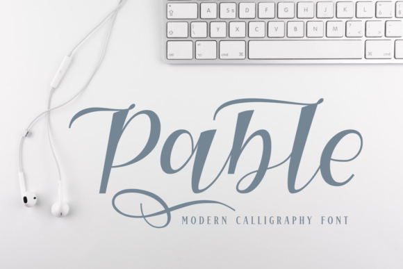 Pable Font Review: Elevating Web Design with Modern Calligraphy