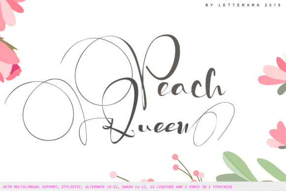 Peach Queen Font: Elevate Your Brand Identity