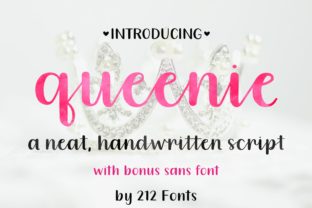 Queenie Font Review for Web Designers