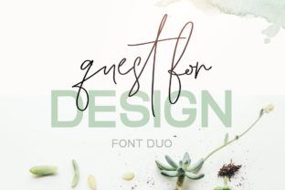 Quest for Design Family: A Natural Script Typeface Review