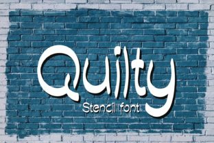 Quilty Typeface: A Casual Charm for Editorial Design