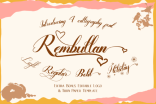 Rembullan Typeface: Elevating Small Business Branding