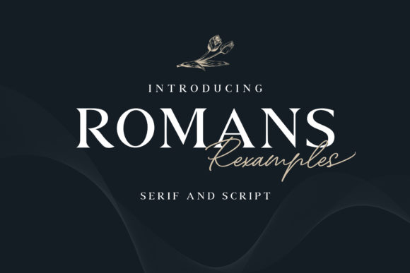 Romans Rexamples Duo: A Typeface for Elegant Editorial Design