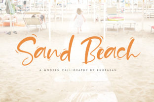 Sand Beach: The Handwritten Font for Modern Brands