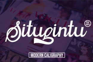 Situgintu: A Bold Handwritten Font for Web Design