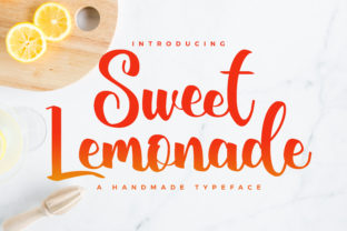 Sweet Lemonade: A Handwritten Font for Web Design