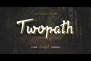 Twopath: A Handwritten Font for Digital Design